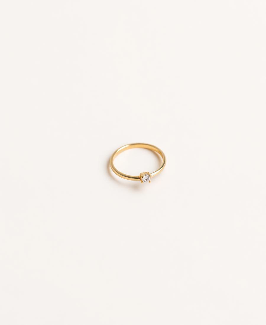 Solitaire 0,50 ct – 18K gulguld